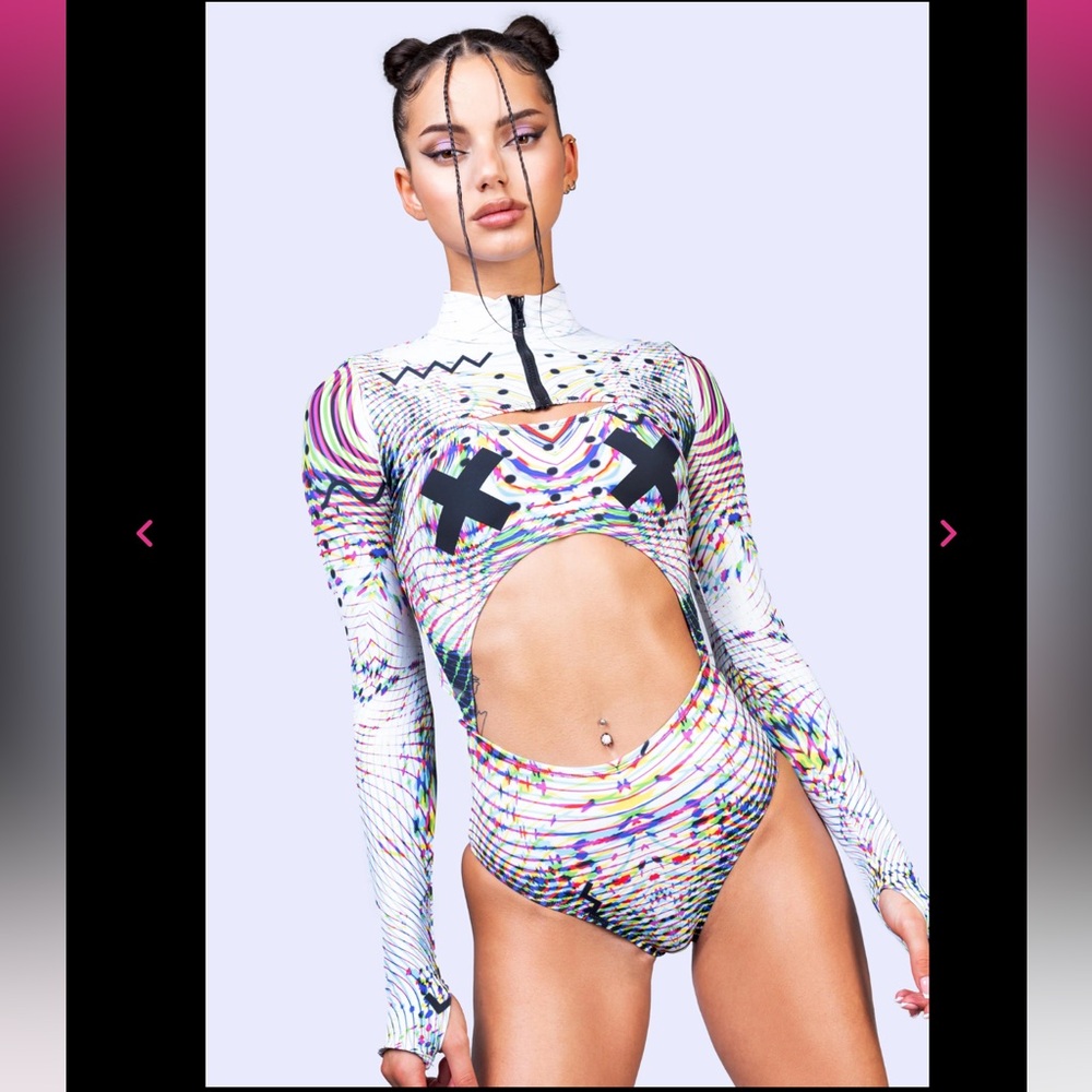 2 piece bodysuit
